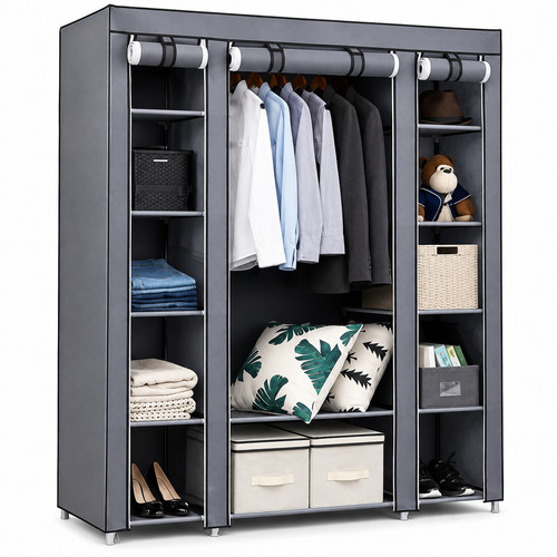 Portable clothes wardrobe - 69",