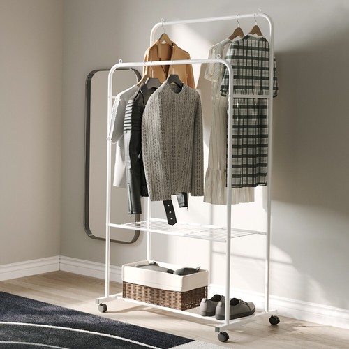 Double hanging dress clothes - double,