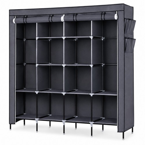 Portable clothes wardrobe - clothes,