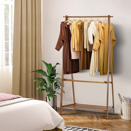 Standing clothes rail open - standing,
