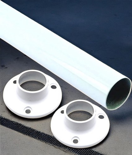 80cm hanging rail white - rail,