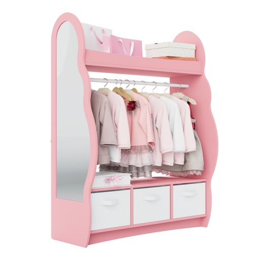 Kids hanging clothes - kids, rail