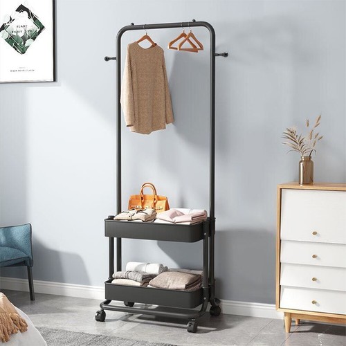 Mobile clothes rail - clothes,