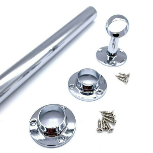 Wardrobe pole hanging rail - hanging,