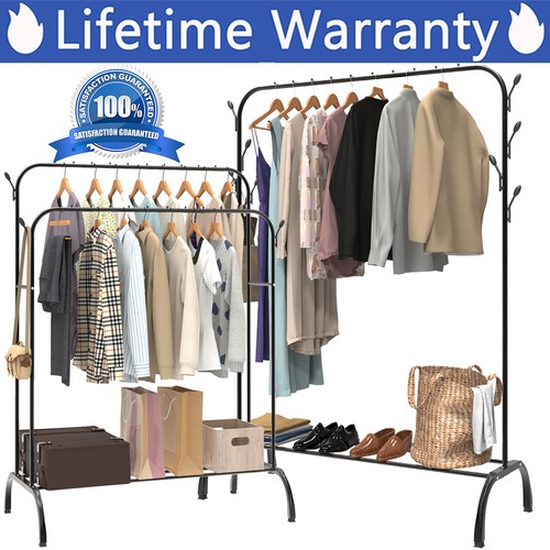 Metal clothes rail - clothes,