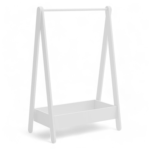 Kids wooden clothes rail - wooden,